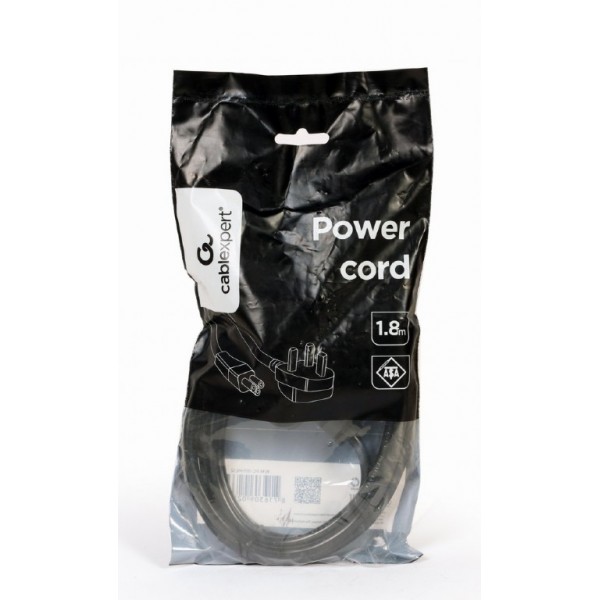 CABLEXPERT UK POWER CORD (C5) 13A, 6ft (1,8m)