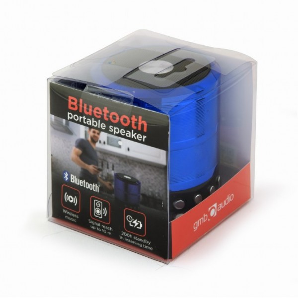 GEMBIRD BLUETOOTH SPEAKER BLUE