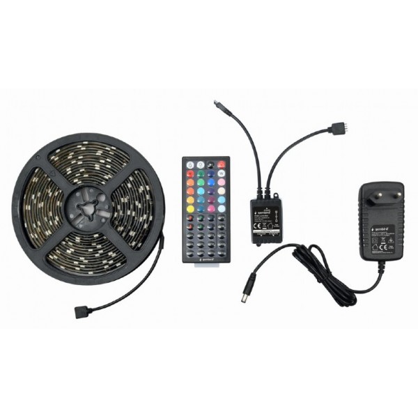 GEMBIRD RGB LED STRIP WITH POWER SUPPLY 5M