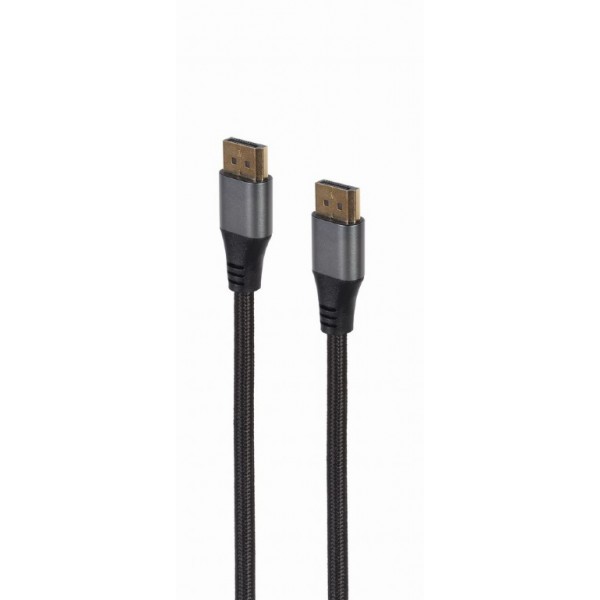 CABLEXPERT DISPLAYPORT CABLE 8K PREMIUM SERIES 1,8M RETAIL PACK