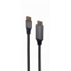 CABLEXPERT DISPLAYPORT TO HDMI CABLE PREMIUM SERIES 4K 1,8M RETAIL PACK