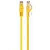 CABLEXPERT UTP CAT6 PATCH CORD 0,25M YELLOW