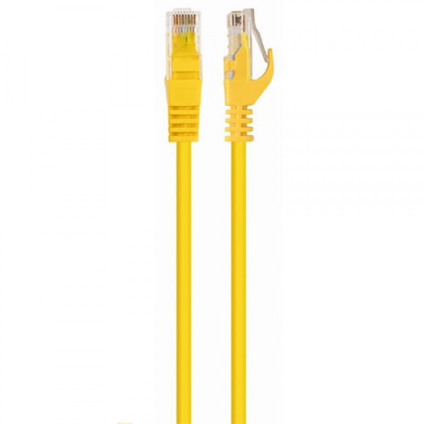 CABLEXPERT UTP CAT6 PATCH CORD 0,25M YELLOW