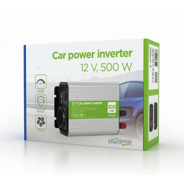 ENERGENIE CAR POWER INVERTER 12V 500W