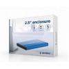 GEMBIRD USB 3.0 2.5' ENCLOSURE BRUSHED ALUMINUM DEEP BLUE