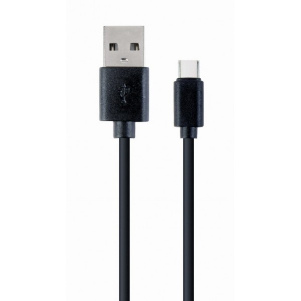 CABLEXPERT USB2,0 AM TO TYPE-C CABLE 1M BLACK RETAIL PACK