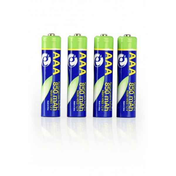 ENERGENIE READY TO USE RECHEARGEABLE BATTERIES AAA 850MAH 4PCS/PACK