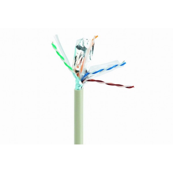 CAT6 FTP LAN CABLE SOLID SHIELDED 305M