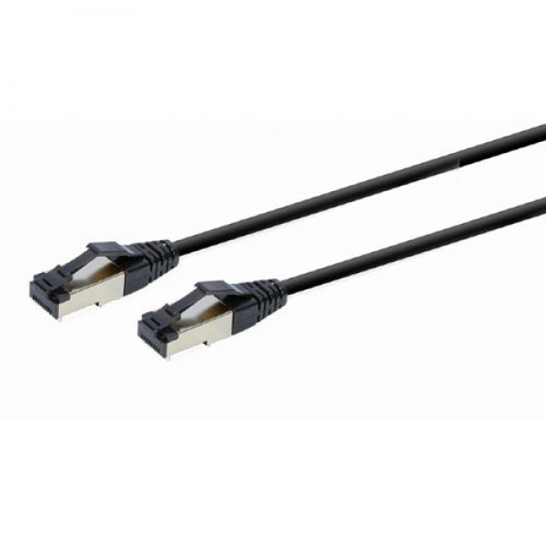 CABLEXPERT S/FTP CAT. 8 LSZH PATCH CORD BLACK 10M