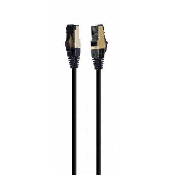 CABLEXPERT S/FTP CAT. 8 LSZH PATCH CORD BLACK 1M