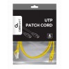 CABLEXPERT UTP CAT6 PATCH CORD 2M YELLOW