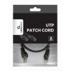 CABLEXPERT UTP CAT6 PATCH CORD 0.5M BLACK