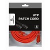 CABLEXPERT UTP CAT6 PATCH CORD 5M RED