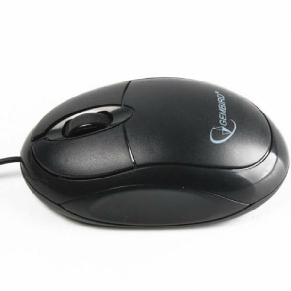 GEMBIRD USB OPTICAL MOUSE BLACK