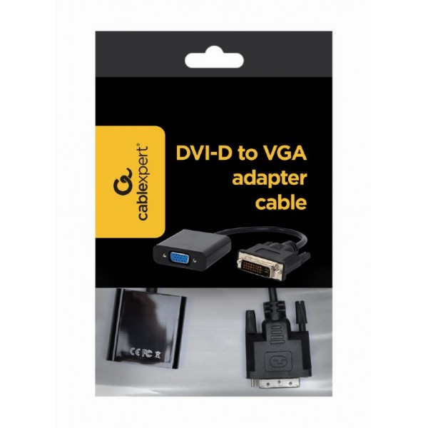 CABLEXPERT DVI-D TO VGA ADAPTER CABLE BLACK