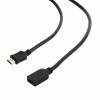 CABLEXPERT HIGH SPEED HDMI EXTENSION CABLE WITH ETHERNET 0,5M