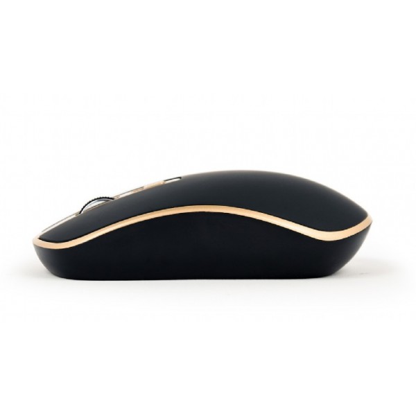 GEMBIRD WIRELESS OPTICAL MOUSE BLACK-GOLD