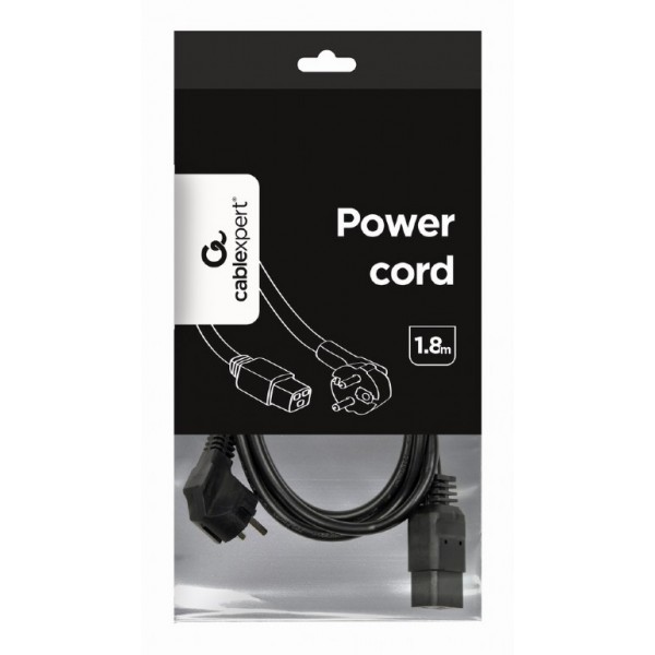 CABLEXPERT POWER CORD (C19) 1,8M