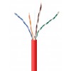 CABLEXPERT CAT5e UTP LAN CABLE (CCA), SOLID, 305M RED