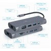 CABLEXPERT USB TYPE-C 7-IN-1 MULTIPORT ADAPTER (HUB3.0+HDMI+VGA+PD+CARD READER+STEREO AUDIO)