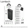 LAMTECH POWER BANK 20000MAH BLACK