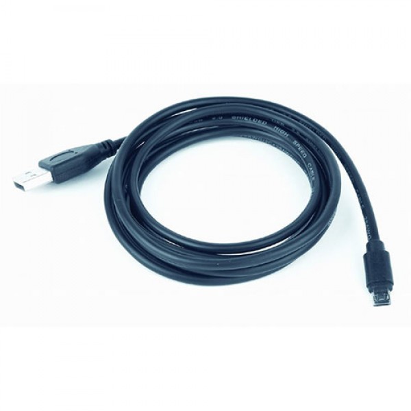 CABLEXPERT DOUBLE-SIDED MICRO-USB TO USB 2,0 AM CABLE 1,8M BLACK