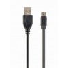 CABLEXPERT DOUBLE-SIDED MICRO-USB TO USB 2,0 AM CABLE 1,8M BLACK