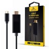 CABLEXPERT USB-C MALE TO HDMI-MALE ADAPTER 4K 60HZ 2M BLACK RETAIL PACK