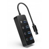 GEMBIRD USB3.1 (GEN1) POWERED 4-PORT HUB WITH SWITCHES