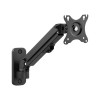 GEMBIRD ADJUSTABLE WALL DISCPLAY MOUNTING ARM UP TO 27'/7KG