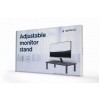 GEMBIRD ADJUSTABLE MONITOR STAND RECTANGLE