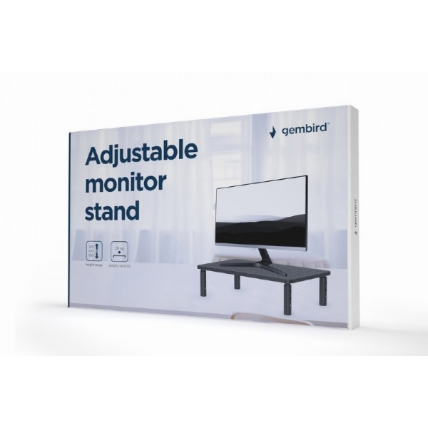 GEMBIRD ADJUSTABLE MONITOR STAND RECTANGLE