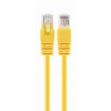 CABLEXPERT CAT5E UTP PATCH CORD YELLOW 1,5M