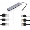 CABLEXPERT USB TYPE-C 3IN1 MULTI-PORT ADAPTER (HUB+HDMI+PD)