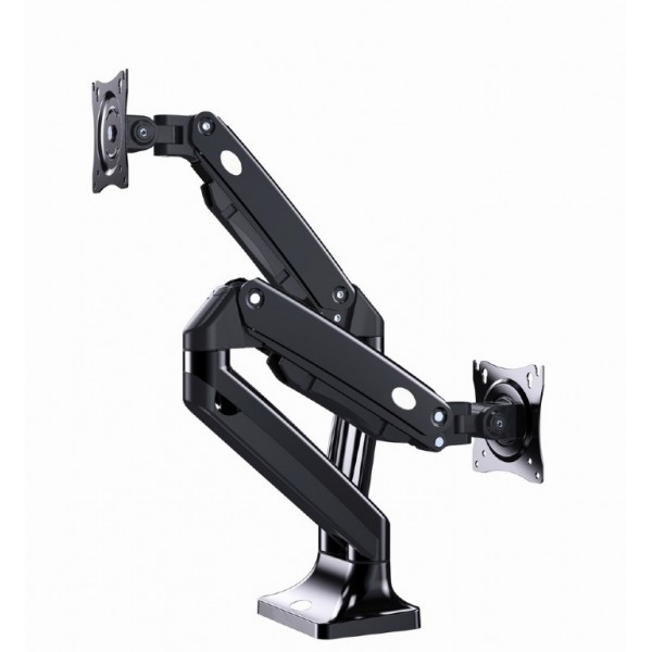 GEMBIRD FULL-MOTION DESK 2-DISPLAY MOUNTING ARM 17'-35'