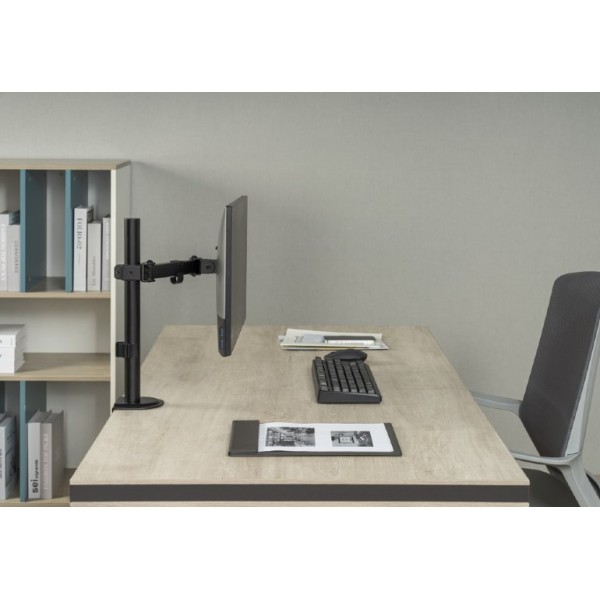 GEMBIRD DESK MOUNTED SINGLE MONITOR ARM 17'-32'