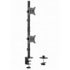 GEMBIRD ADJUSTABLE 2-DISPLAY VERTICAL DESK MOUNT 17'-32'