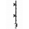 GEMBIRD ADJUSTABLE 2-DISPLAY VERTICAL DESK MOUNT 17'-32'