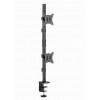 GEMBIRD ADJUSTABLE 2-DISPLAY VERTICAL DESK MOUNT 17'-32'