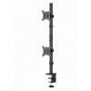 GEMBIRD ADJUSTABLE 2-DISPLAY VERTICAL DESK MOUNT 17'-32'