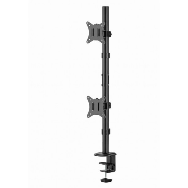 GEMBIRD ADJUSTABLE 2-DISPLAY VERTICAL DESK MOUNT 17'-32'