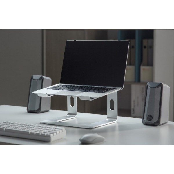 GEMBIRD NOTEBOOK RISER STAND SILVER