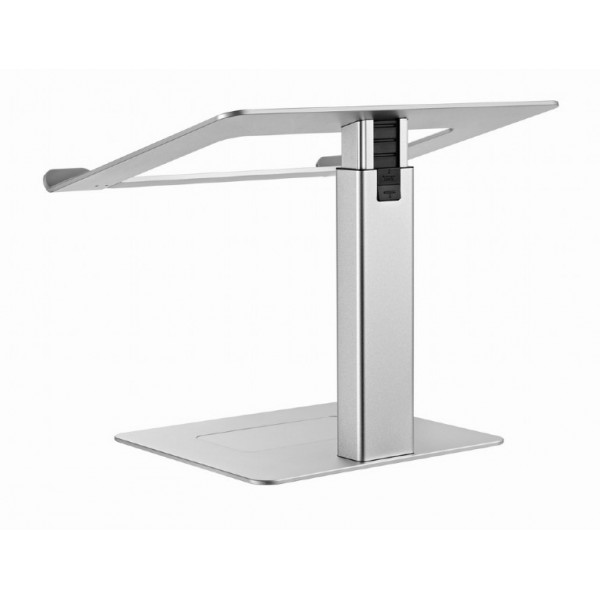 GEMBIRD HEIGHT ADJUSTABLE NOTEBOOK RISER STAND SILVER