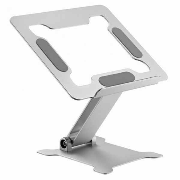 GEMBIRD FOLDABLE NOTEBOOK RISER STAND SILVER