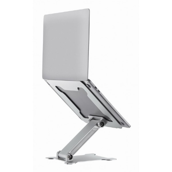 GEMBIRD FOLDABLE NOTEBOOK RISER STAND SILVER