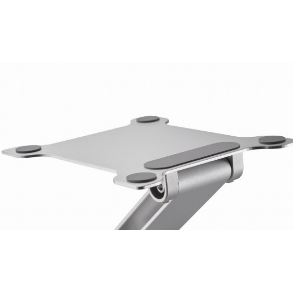 GEMBIRD FOLDABLE NOTEBOOK RISER STAND SILVER