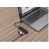 GEMBIRD 4-PORT USB 3.1 (Gen 1) HUB BLACK