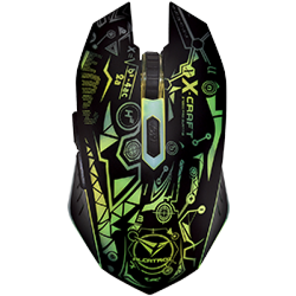 ALCATROZ 6-BUTTONS OPTICAL GAMING MOUSE XCRAFT QUANTUM Z7000