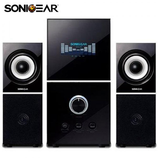 SONICGEARS EVO5 PRO BLUETOOTH MULTIMEDIA AUDIO SPEAKERS 2,1 BLACK