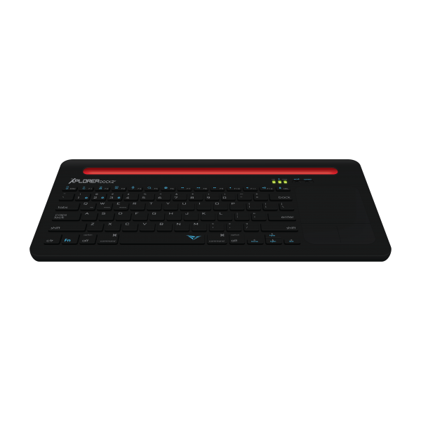 ALCATROZ BLUETOOTH EXPLORER KEYBOARD DOCK 2 B.RED